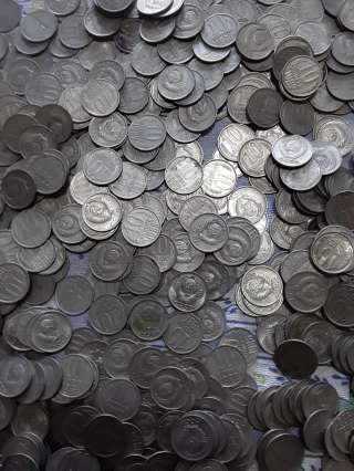 Монеты советского периода 1700 шт. Разных достоинств